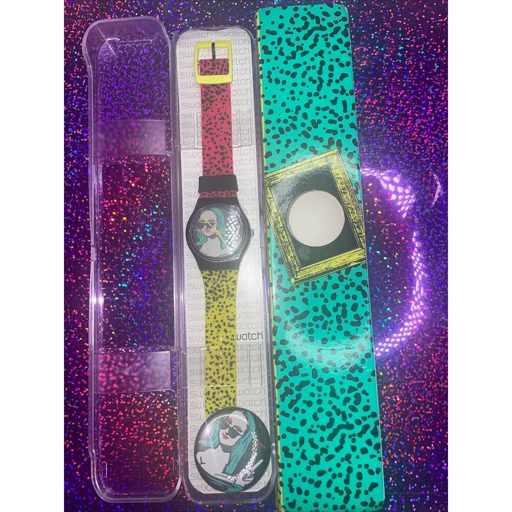 Vintage Swatch Watch Mona Lisa